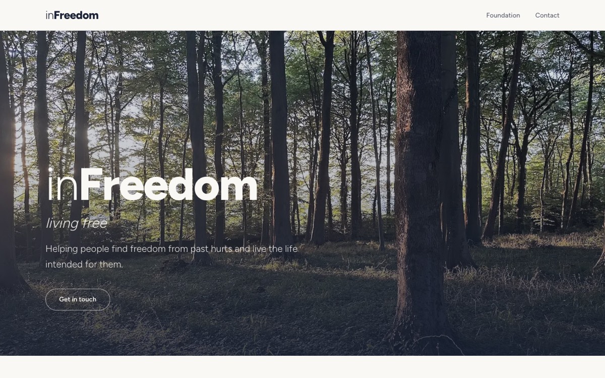 inFreedom homepage